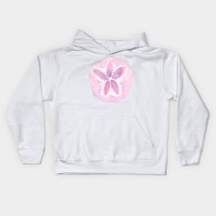 Mermaid Currency - Pink Sand Dollar Kids Hoodie